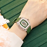 Tsar Bomba Nucleus Femme 35mm Green Dial Women's Watch TB8219L-05