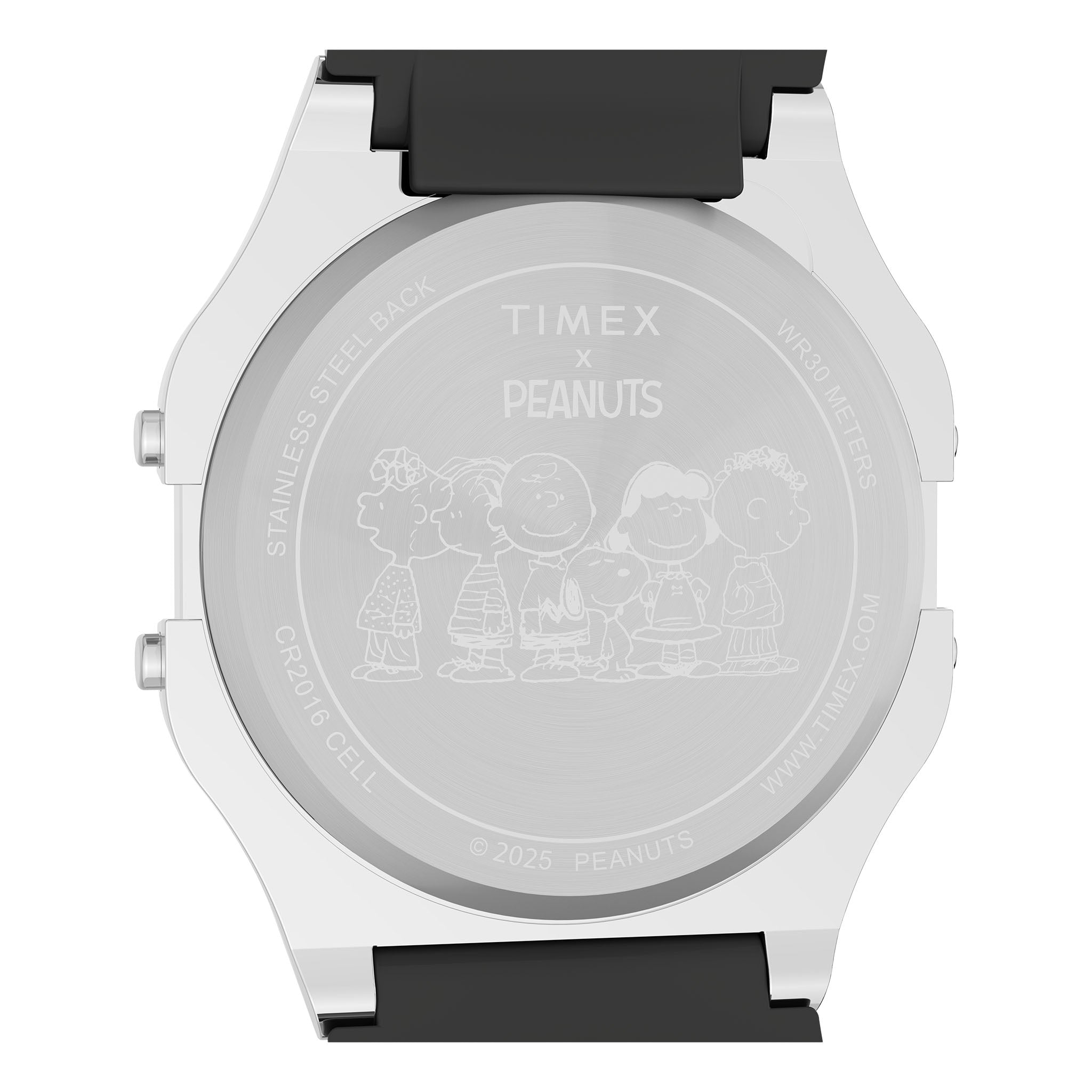 Timex Timex T80 x Peanuts 34mm Black Dial Men's Watch TW2W90100