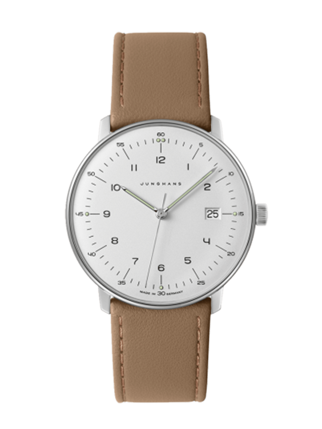 Junghans Max Bill Quarz 38mm Matt Silver Dial Women's Watch 41/4562.02