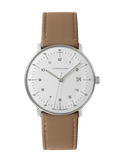 Junghans Max Bill Quarz 38mm Matt Silver Dial Women's Watch 41/4562.02