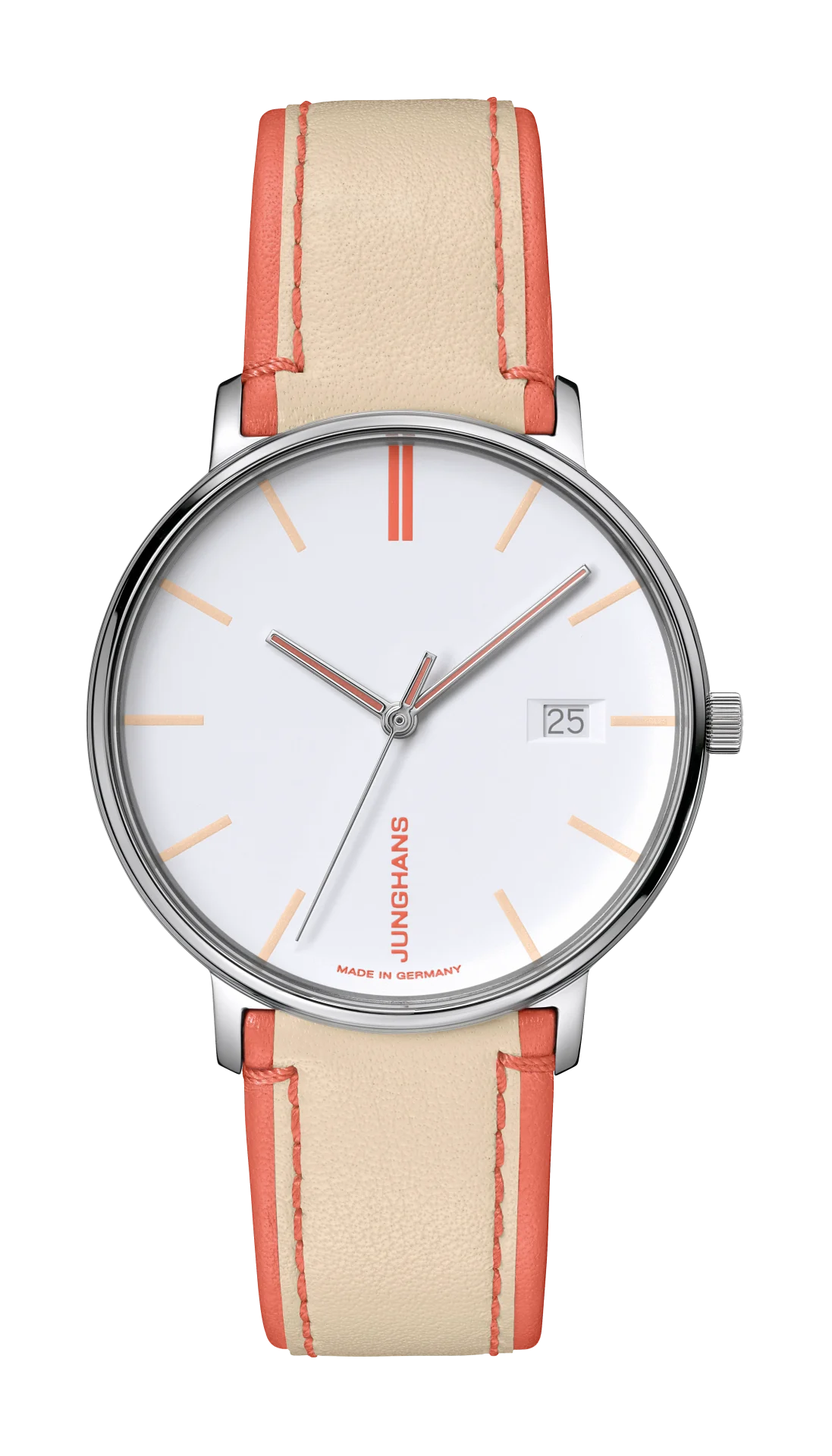 Junghans FORM Damen 34.1mm White Dial Women's Watch 47/4458.00