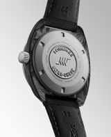 Longines Ultra-Chron Carbon 43mm Black Nylon Strap Men's Watch L28394522