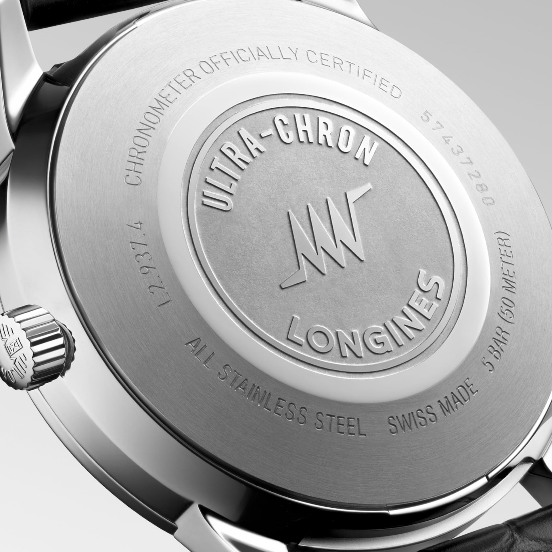 Longines Ultra-Chron Classic 40mm Sunray Silver Men's Watch L29374722