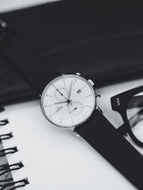 Junghans FORM C 40mm Matt Silver Dial Men's Watch 41/4770.00