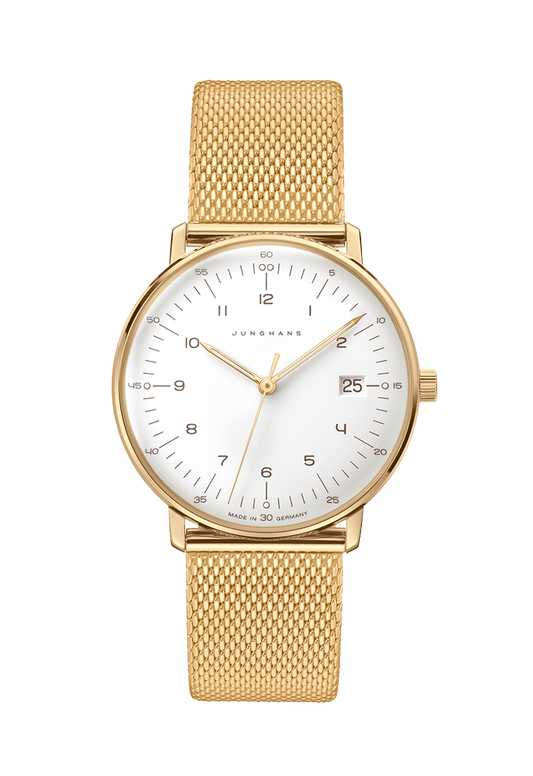 Junghans Max Bill Damen 32.7mm Matt White Dial Women's Watch 47/7452.46