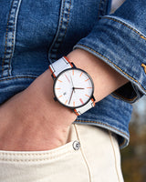 Junghans FORM Quarz 39.9mm White Dial Men's Watch 41/4480.00