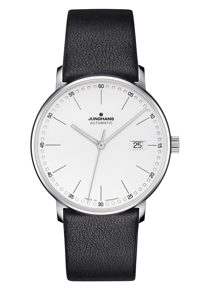 Junghans Form A 39.1mm Automatic Matte Silver Dial Men's Watch 027/4730.00