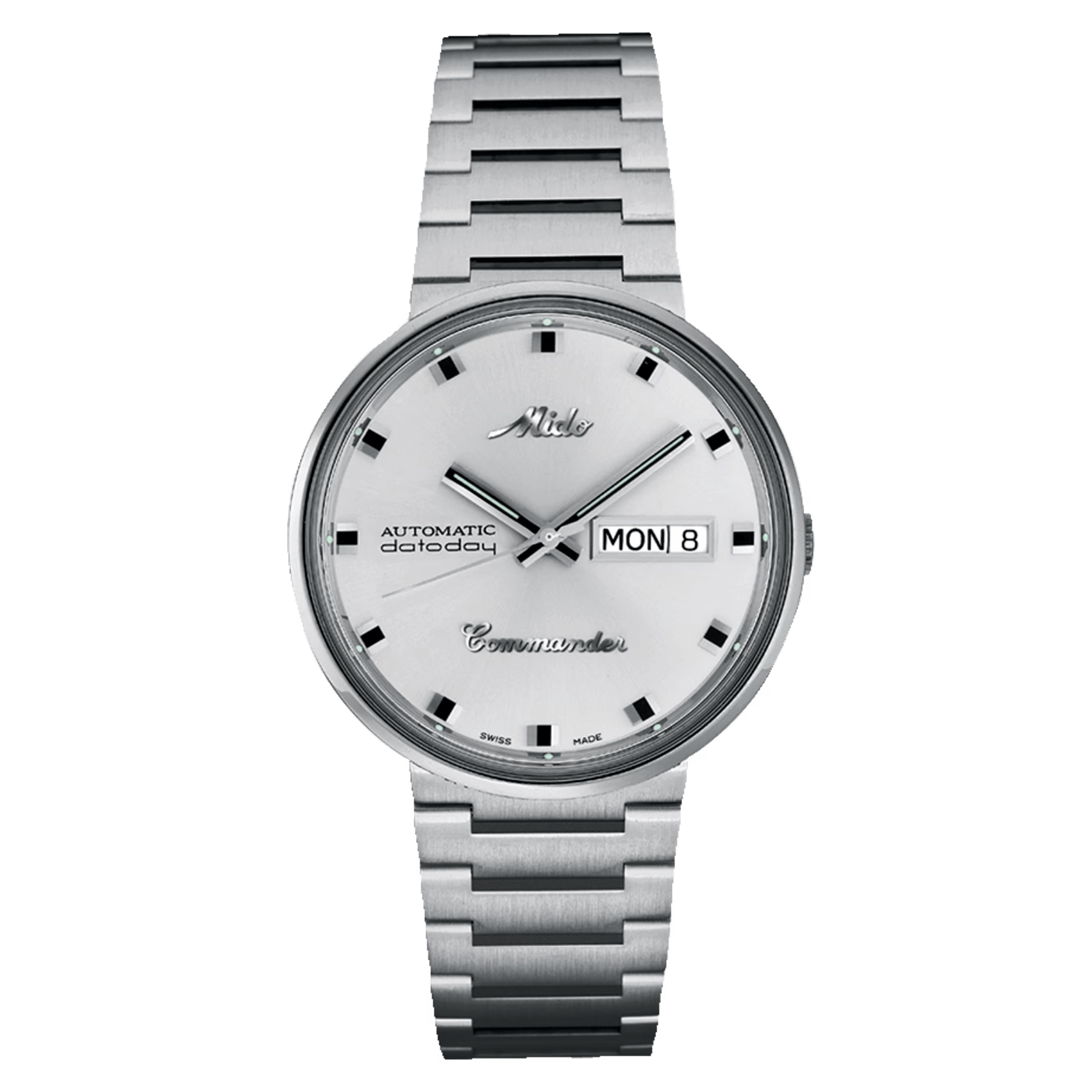 Mido Commander 1959 Silver Stainless Steel Men's Watch M842942123