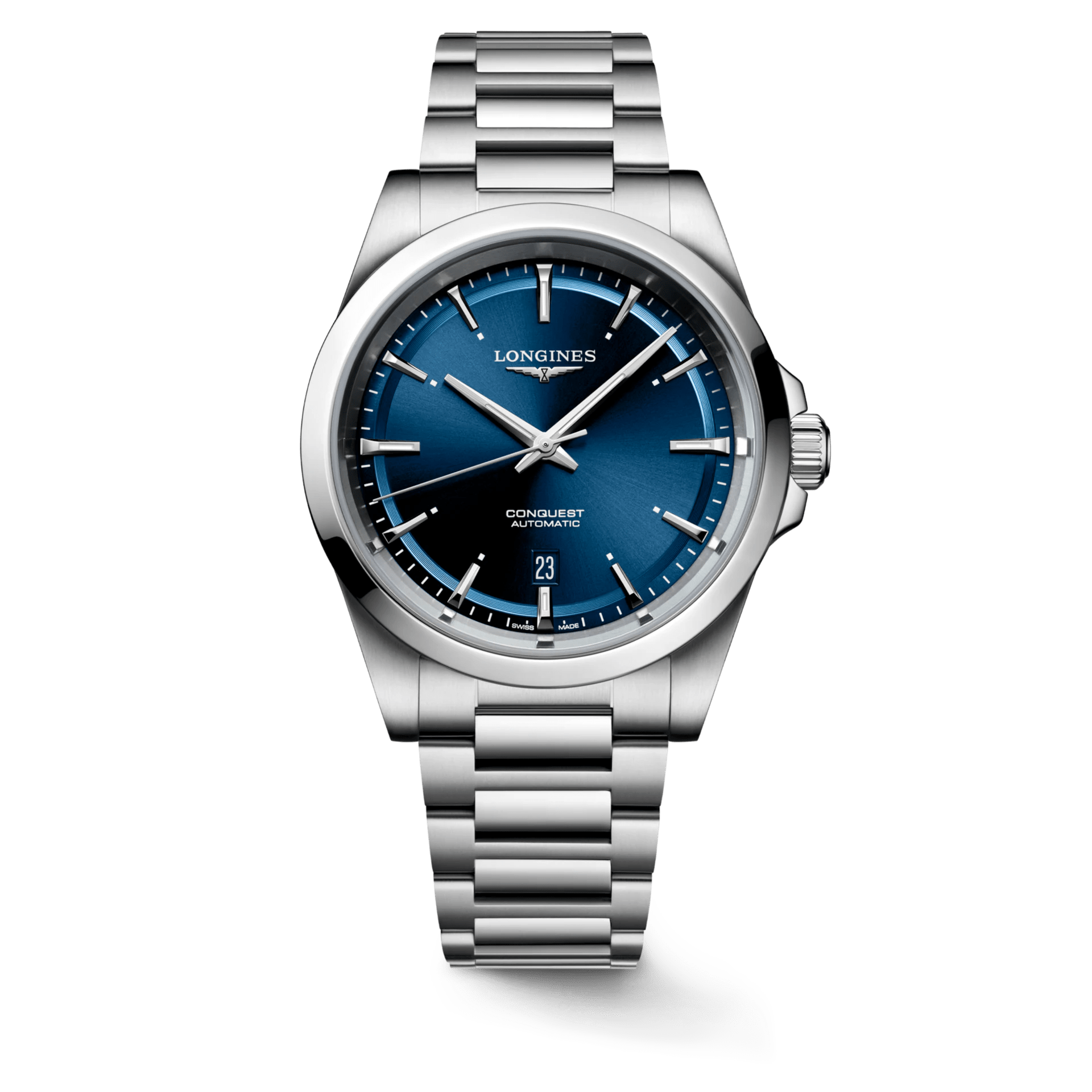 Longines Conquest 2023 41mm Blue Dial Steel Men's Watch L38304926