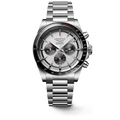 Longines Conquest Chronograph 42mm Black-Silver Steel Men's Watch L38354726