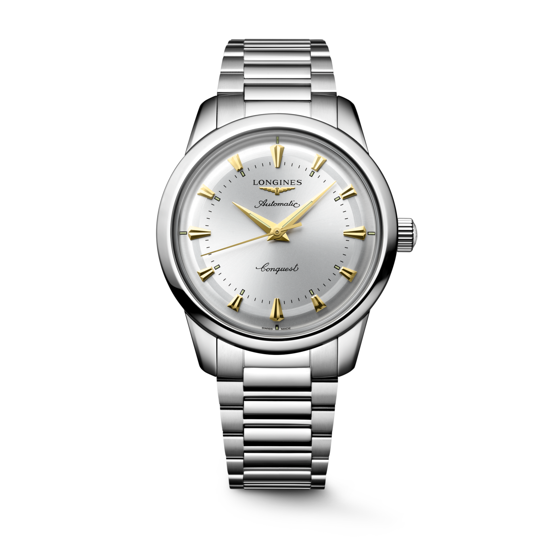 Longines Conquest Heritage 40mm Opaline Ivory Dial Men's Watch L16504726