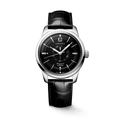 Longines Heritage Classic 38mm Central Power Reserve Black Men's Watch L16484522