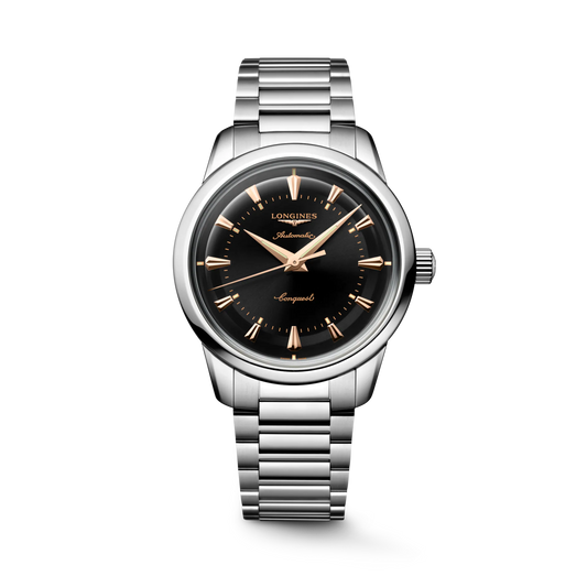 Longines Conquest Heritage 38mm Black Dial Men's Watch L16494526