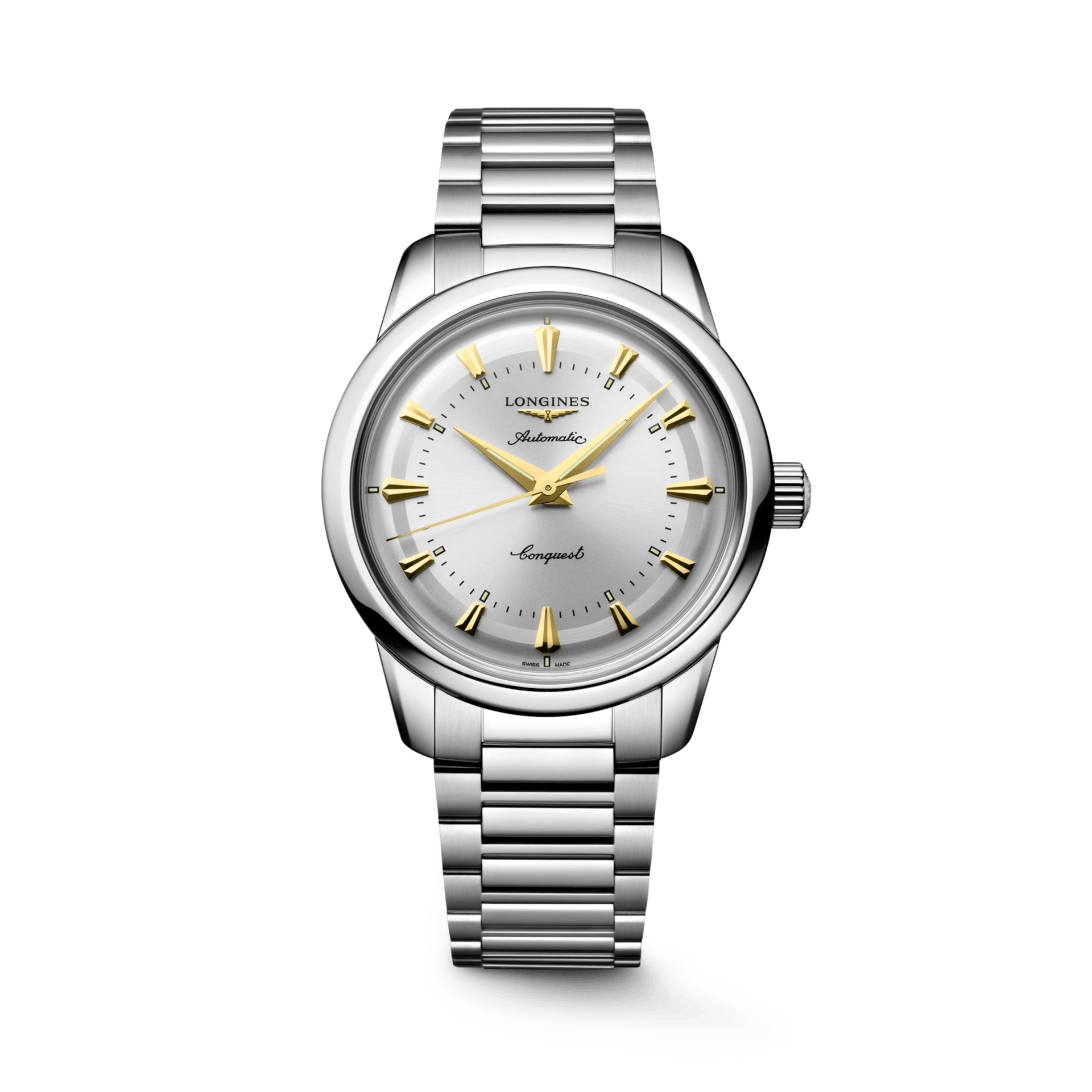 Longines Conquest Heritage 38mm Opaline Ivory Dial Men's Watch L16494726