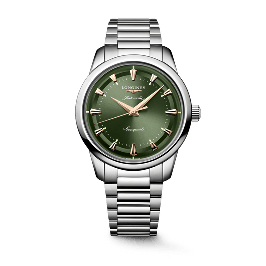 Longines Conquest Heritage 40mm Green Dial Men's Watch L16504026