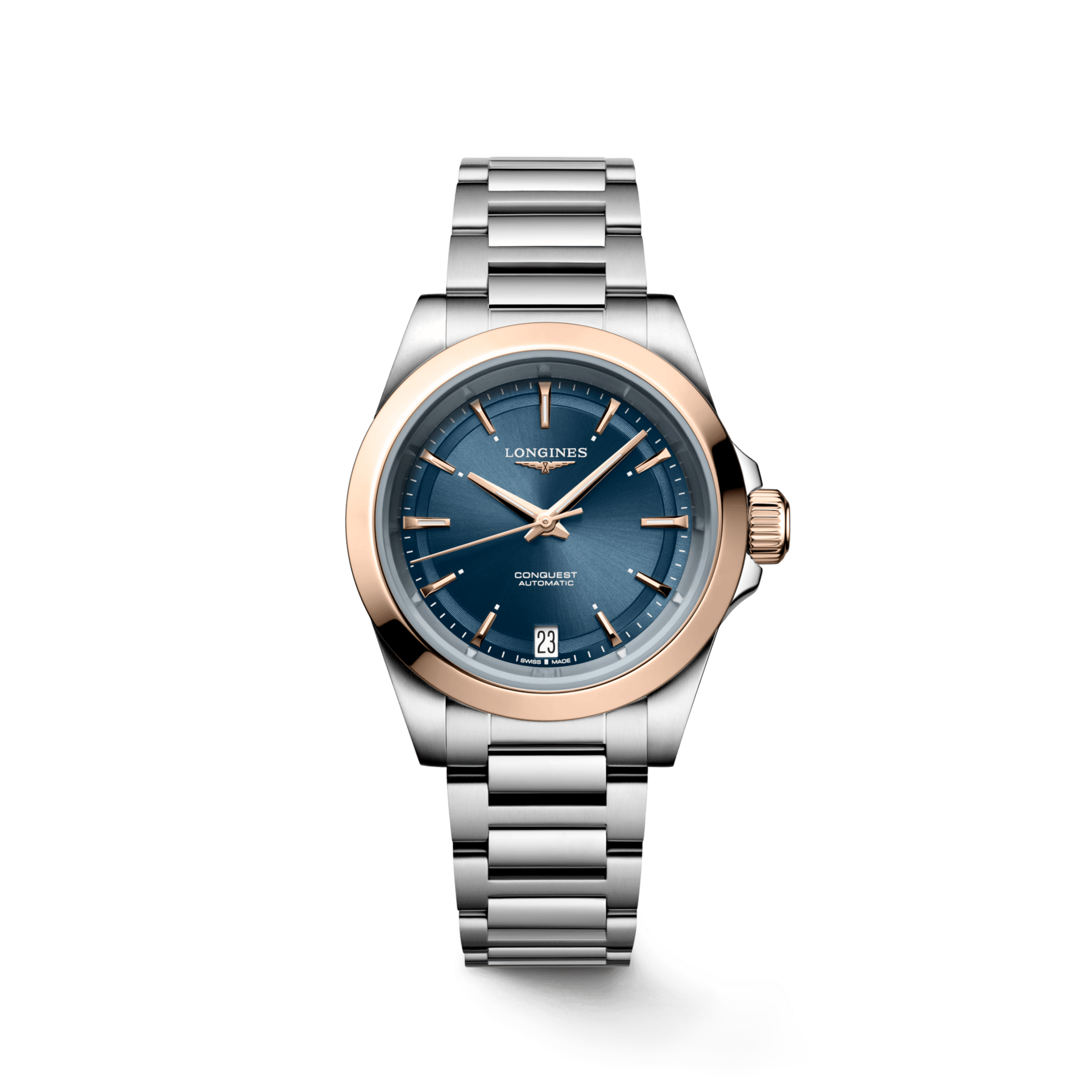 Longines Conquest 34mm Sunray Blue Dial Women's Watch L34305926