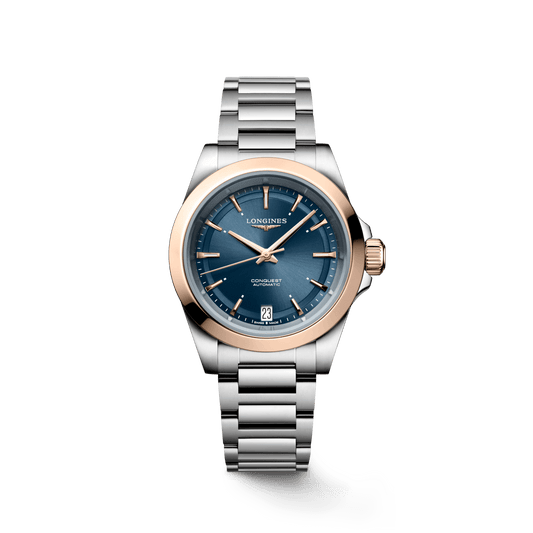 Longines Conquest 34mm Sunray Blue Dial Women's Watch L34305926