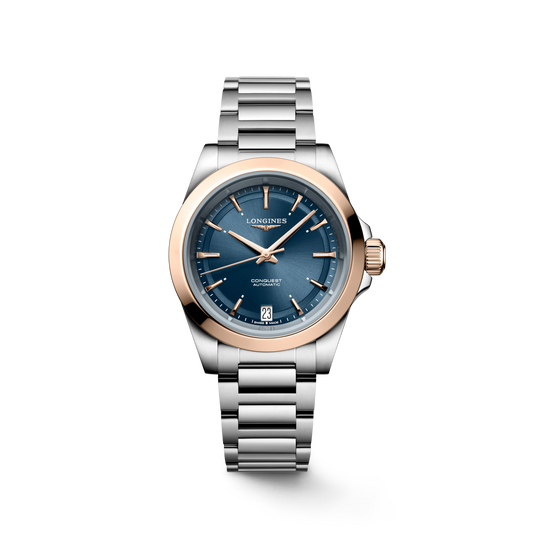 Longines Conquest 34mm Sunray Blue Dial Women's Watch L34305926