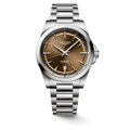 Longines Conquest 41mm Sunray Brown Dial Men's Watch L38304626