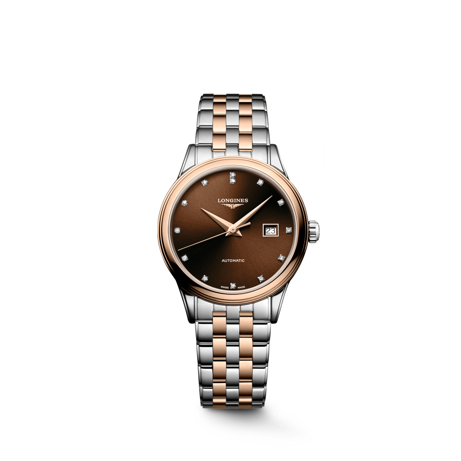 Longines Flagship Classic 30mm Sunray Brown Dial Women's Watch L43743087