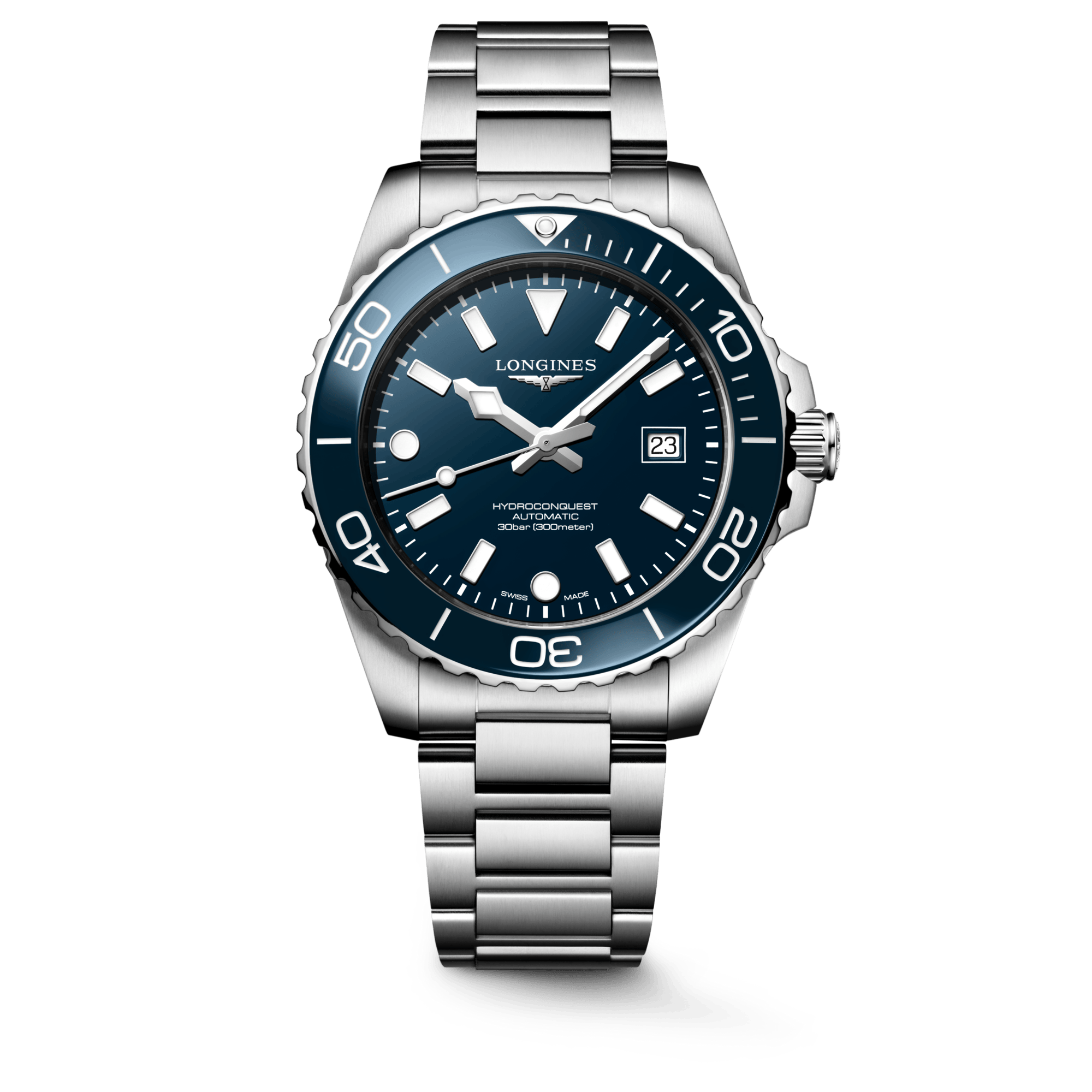 Longines Hydroconquest 42mm Blue Dial Men's Watch L37884966