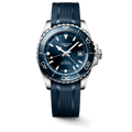 Longines HydroConquest GMT 41mm Blue Rubber Men's Watch L37904969