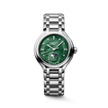 Longines PrimaLuna Moonphase 34mm Green Mother of Pearl Dial Women's Watch L81264076