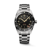 Longines Spirit Zulu Time 39mm Titanium Men's Watch L38021536