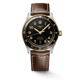 Longines Spirit Zulu Time 42mm Black Dial GMT 18K Men's Watch L38125532