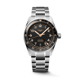Longines Spirit Zulu Time 39mm Black Matt Dial GMT Men's Watch L38024506