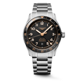 Longines Spirit Zulu Time 42mm Black Matt Dial Men's Watch L38124506