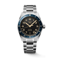 Longines Spirit Zulu Time 39mm Anthracite Dial Men's Watch L38024606