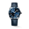 Longines Spirit Zulu Time 39mm Blue Dial GMT Leather Men's Watch L38024932