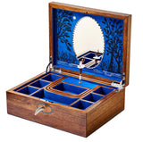 WOLF Ballet Musical Jewelry Box – Swan Lake Walnut Wood 190106
