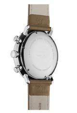 Junghans Max Bill Chronoscope 40mm Matt Silver Dial Men's Watch 27/4502.02