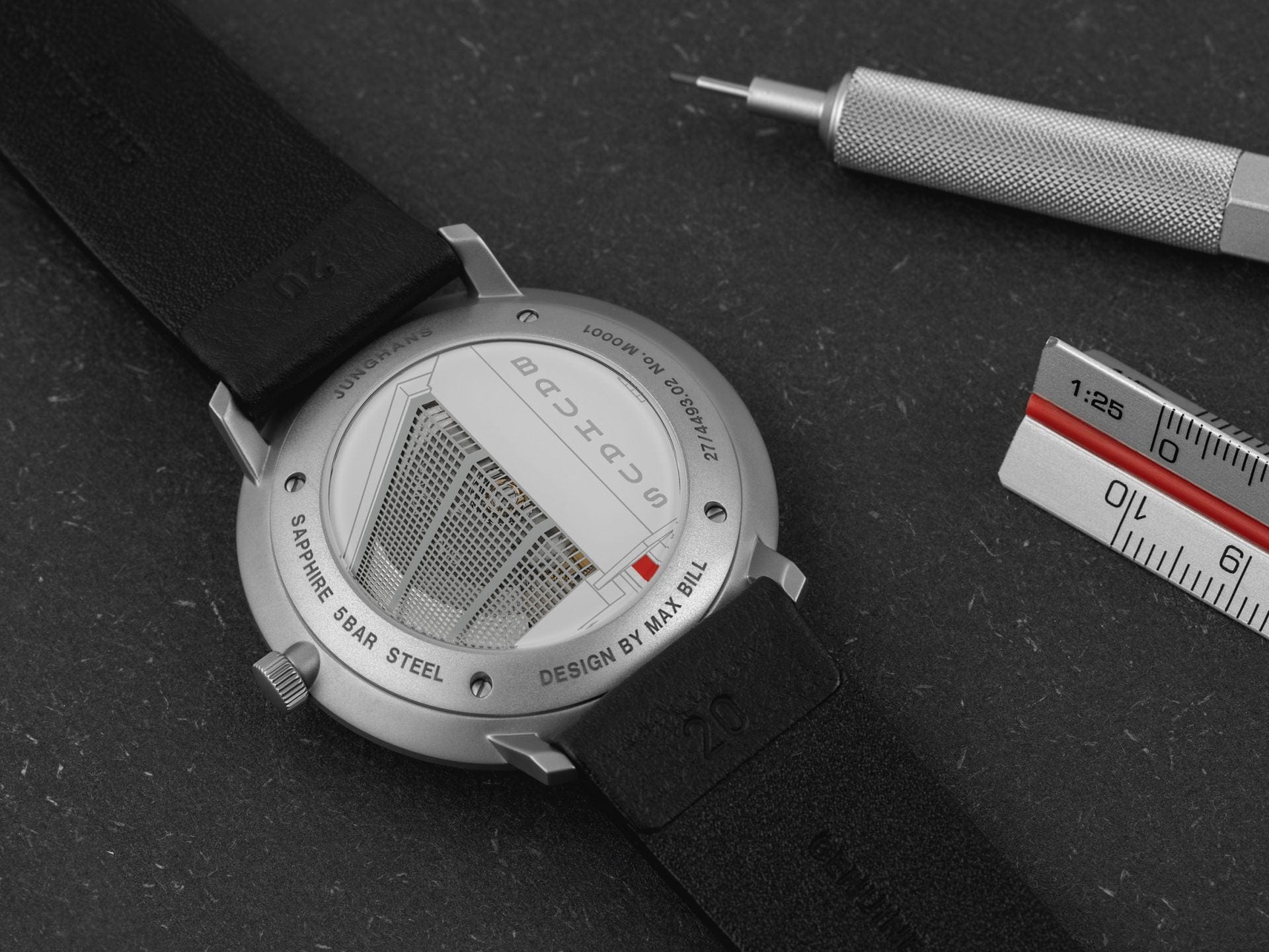 Junghans Max Bill Regulator Bauhaus 40mm Matt White Dial Men's Watch 27/4493.02