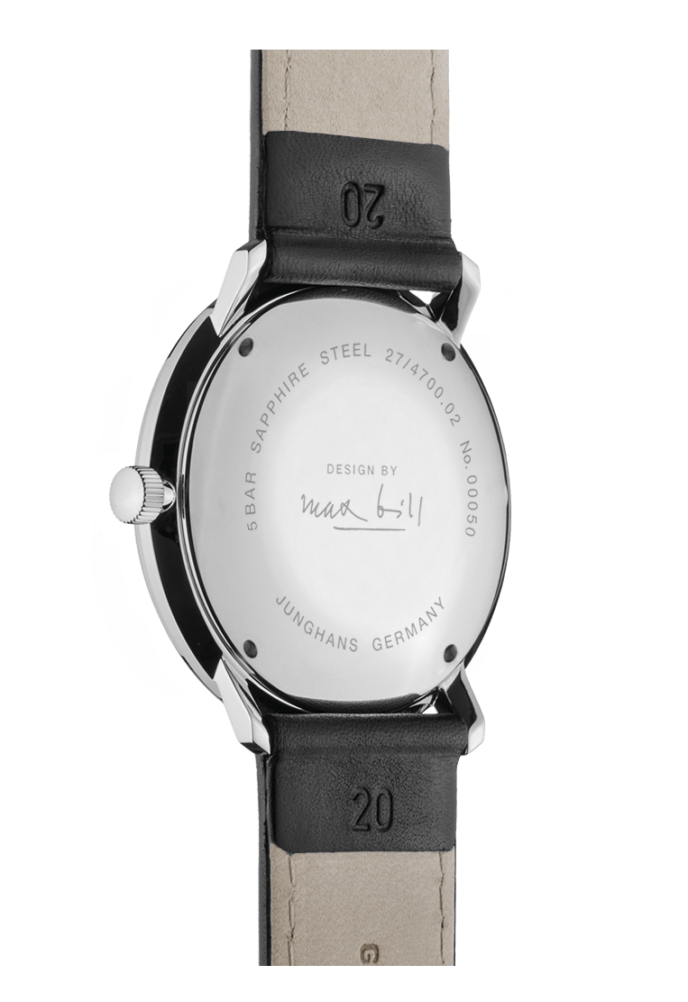 Junghans Max Bill Automatic 38mm Matt Silver Dial Men's Watch 27/4700.02