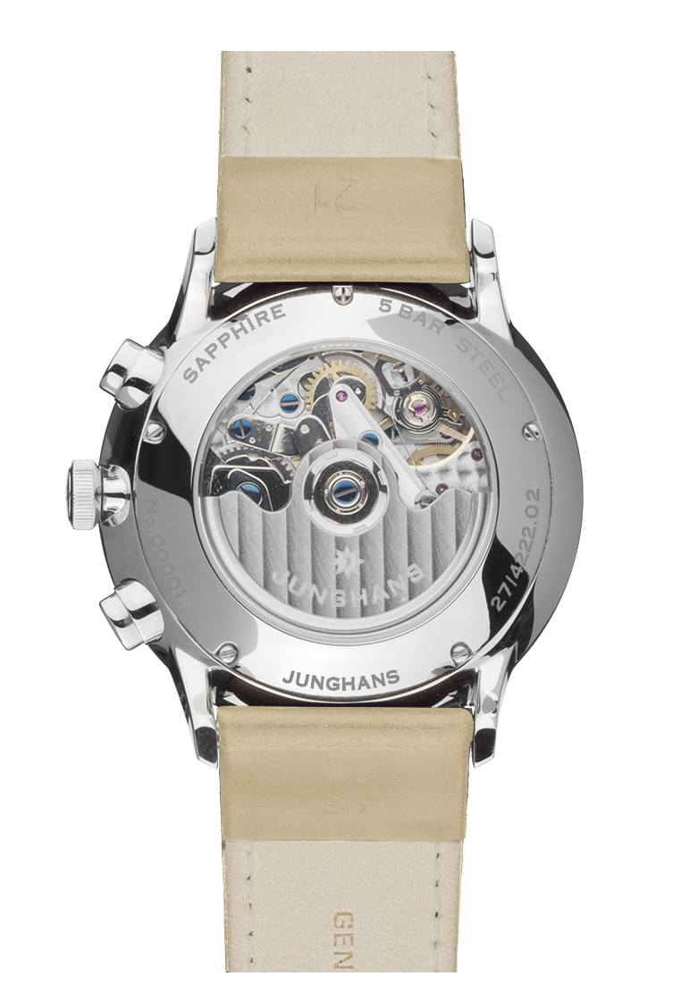 Junghans Meister Chronoscope 40.7mm Fir Green Dial Men's Watch 27/4222.03