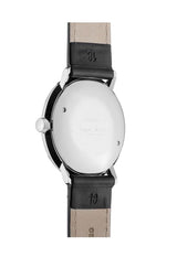 Junghans Max Bill Hand-Winding Black Leather Strap Unisex Watch 027/3700.04