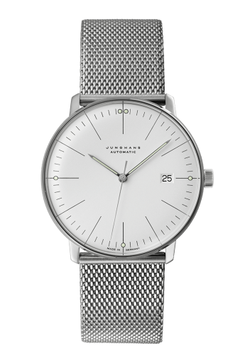 Junghans Max Bill Automatic 38mm Mesh Strap Sapphire Crystal Men's Watch 027/4002.46