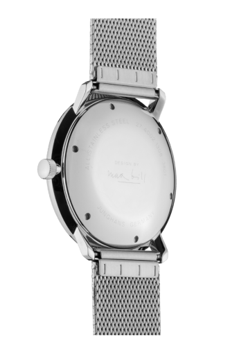 Junghans Max Bill Automatic 38mm Mesh Strap Sapphire Crystal Men's Watch 027/4002.46