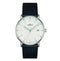 Junghans Form Quartz 39mm Silver Dial Men's Watch 41/4884.00