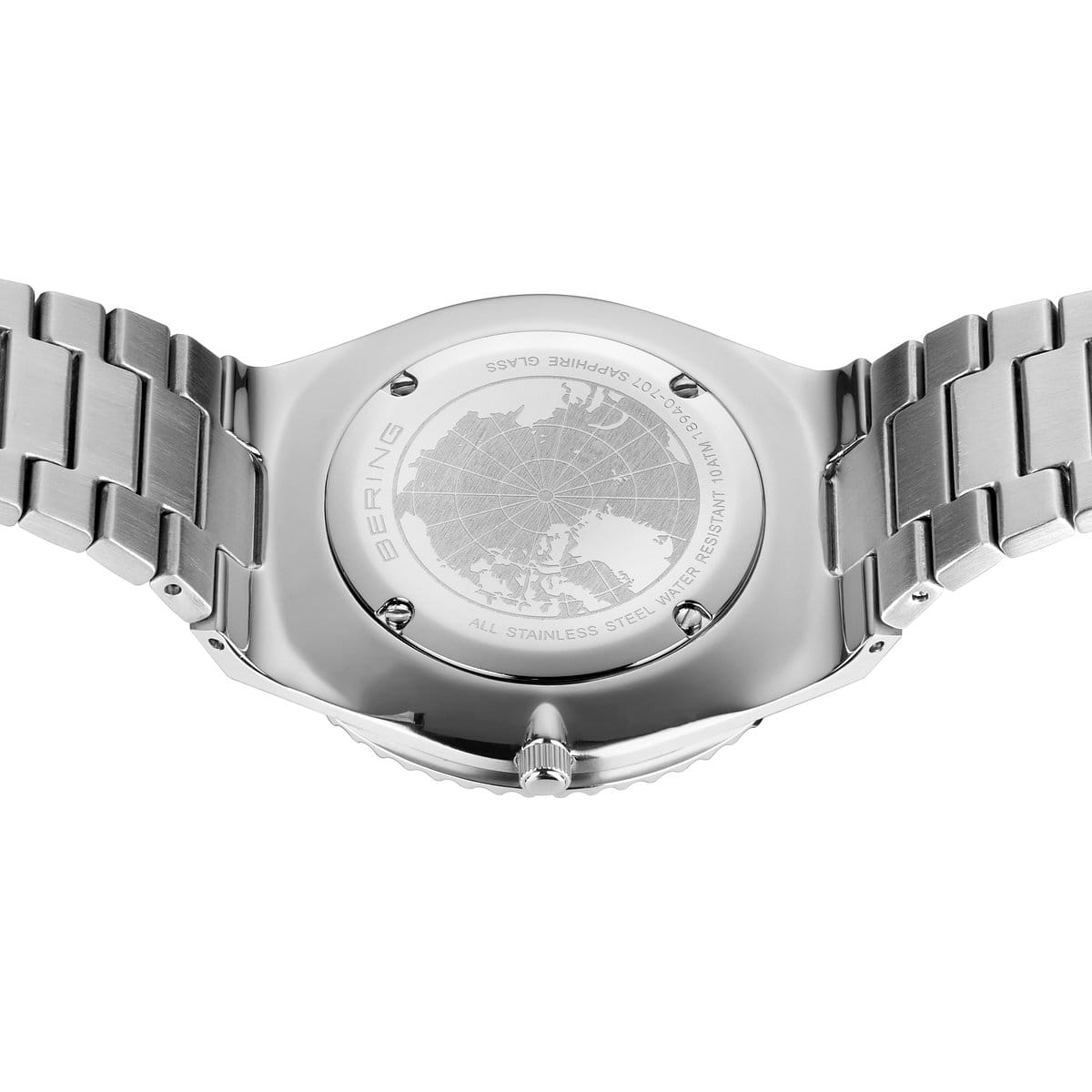 BERING Classic Arctic Sailing 43mm Blue Dial Men's Watch 18940-707