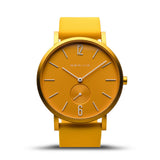 BERING True Aurora Matte Yellow 40mm Unisex Watch 16940-699