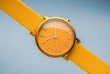 BERING True Aurora Matte Yellow 40mm Unisex Watch 16940-699