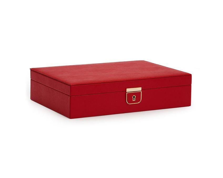 WOLF Palermo Red Medium Jewelry Case 213272