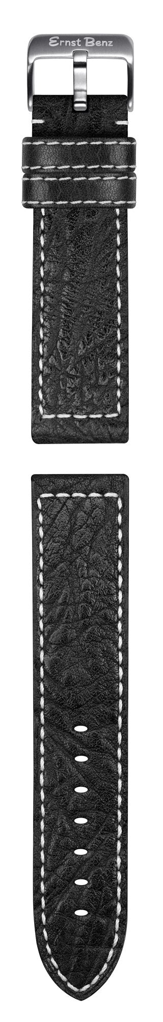 Ernst Benz Chronoflite GMT Automatic ETA Rotating Bezel Silver Dial 47mm Men's Watch GC10522