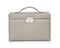 WOLF 280034 Pewter Saffiano Heritage Large Jewelry Box With Travel Case