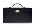 WOLF Heritage Large Black Jewelry Box 280202