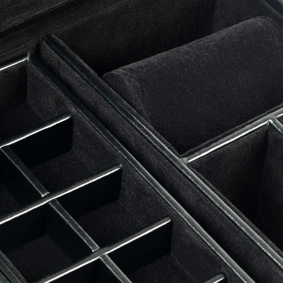 WOLF 290702 Black Heritage Large Valet Case